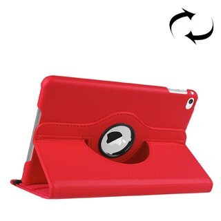 Schutzhlle fr iPad Mini 1/2/3 Tablet Hlle Schutz Tasche Case Cover Rot 360 Grad drehbar Rotation Bumper