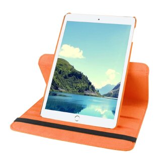 Schutzhülle für iPad Mini 1/2/3 Tablet Hülle Schutz Tasche Case Cover Orange 360 Grad drehbar Rotation Bumper
