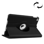 Schutzhülle für iPad Mini 4/5/6 Tablet Hülle Schutz Tasche Case Cover Schwarz 360 Grad drehbar Rotation Bumper