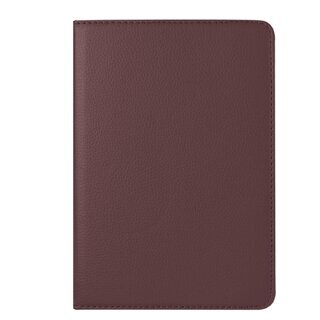 Schutzhlle fr iPad Mini 4/5/6 Tablet Hlle Schutz Tasche Case Cover Braun 360 Grad drehbar Rotation Bumper