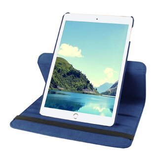 Schutzhlle fr iPad Mini 4/5/6 Tablet Hlle Schutz Tasche Case Cover Blau 360 Grad drehbar Rotation Bumper