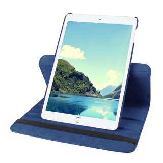Schutzhülle für iPad Mini 4/5/6 Tablet Hülle Schutz Tasche Case Cover Blau 360 Grad drehbar Rotation Bumper