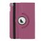 Schutzhülle für iPad Mini 4/5/6 Tablet Hülle Schutz Tasche Case Cover Lila 360 Grad drehbar Rotation Bumper