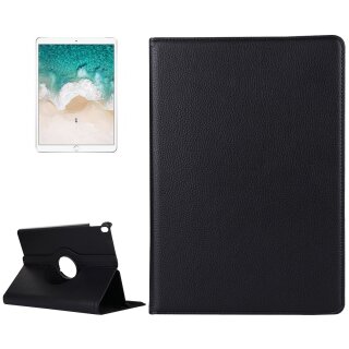 Schutzhülle für iPad Pro 10.5 Tablet Hülle Schutz Tasche Case Cover Schwarz 360 Grad drehbar Rotation Bumper