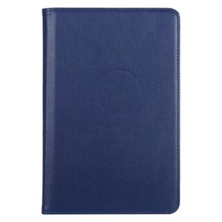 Tablet Tasche fr Samsung Galaxy Tab S4 10.5 Leder Schutzhlle 360 Case Cover Blau