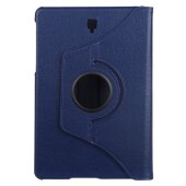 Tablet Tasche für Samsung Galaxy Tab S4 10.5 Leder Schutzhülle 360° Case Cover Blau