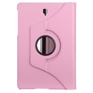 Tablet Tasche fr Samsung Galaxy Tab S4 10.5 Leder Schutzhlle 360 Case Cover Pink