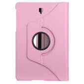 Tablet Tasche für Samsung Galaxy Tab S4 10.5 Leder Schutzhülle 360° Case Cover Pink