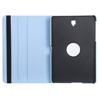 Tablet Tasche fr Samsung Galaxy Tab S4 10.5 Leder Schutzhlle 360 Case Cover Trkis