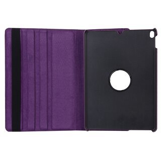 Schutzhlle fr iPad Pro 10.5 Tablet Hlle Schutz Tasche Case Cover Lila 360 Grad drehbar Rotation Bumper