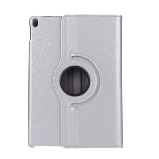 Schutzhlle fr iPad Pro 10.5 Tablet Hlle Schutz Tasche Case Cover Silber 360 Grad drehbar Rotation Bumper
