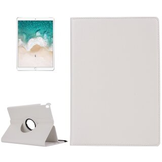 Schutzhülle für iPad Pro 10.5 Tablet Hülle Schutz Tasche Case Cover Weiß 360 Grad drehbar Rotation Bumper