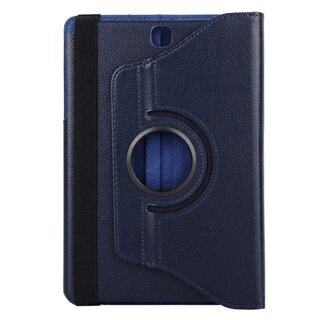 Tablet Tasche fr Samsung Galaxy Tab A 9.7 Leder Schutzhlle Case Cover 360 Blau