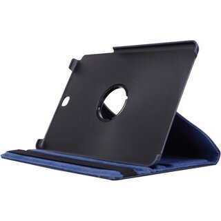 Tablet Tasche fr Samsung Galaxy Tab A 9.7 Leder Schutzhlle Case Cover 360 Blau