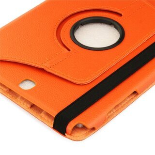 Tablet Tasche fr Samsung Galaxy Tab A 9.7 Leder Schutzhlle Case Cover 360 Orange
