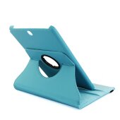 Tablet Tasche für Samsung Galaxy Tab A 9.7 Leder Schutzhülle Case Cover 360° Türkis