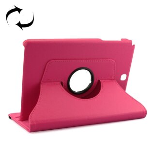 Tablet Tasche für Samsung Galaxy Tab A 9.7 Leder Schutzhülle Case Cover 360° Rose