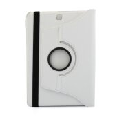 Tablet Tasche für Samsung Galaxy Tab A 9.7 Leder Schutzhülle Case Cover 360° Weiss