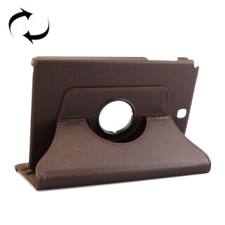 Tablet Tasche für Samsung Galaxy Tab A 9.7 Leder Schutzhülle Case Cover 360° Braun