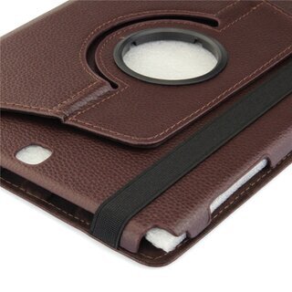 Tablet Tasche fr Samsung Galaxy Tab A 9.7 Leder Schutzhlle Case Cover 360 Braun