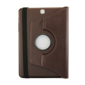 Tablet Tasche für Samsung Galaxy Tab A 9.7 Leder Schutzhülle Case Cover 360° Braun