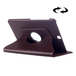 Tablet Tasche fr Samsung Galaxy Tab S2 9.7 Leder Schutz Hlle 360 Case Braun