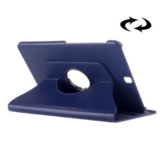 Tablet Tasche fr Samsung Galaxy Tab S2 9.7 Leder Schutz Hlle 360 Case Blau