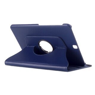 Tablet Tasche fr Samsung Galaxy Tab S2 9.7 Leder Schutz Hlle 360 Case Blau
