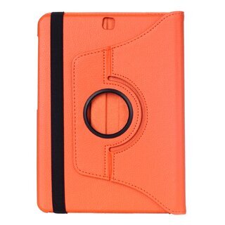 Tablet Tasche fr Samsung Galaxy Tab S2 9.7 Leder Schutz Hlle 360  Case  Orange