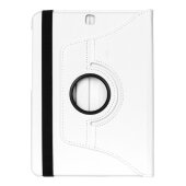 Tablet Tasche für Samsung Galaxy Tab S2 9.7 Leder Schutz Hülle 360° Case  Weiß