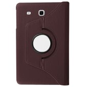 Tablet Tasche für Samsung Galaxy Tab E 9.6 Leder Schutz Hülle 360 ° Case Braun