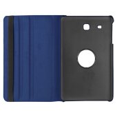 Tablet Tasche für Samsung Galaxy Tab E 9.6 Leder Schutz Hülle 360 ° Case Blau