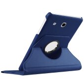 Tablet Tasche für Samsung Galaxy Tab E 9.6 Leder Schutz Hülle 360 ° Case Blau