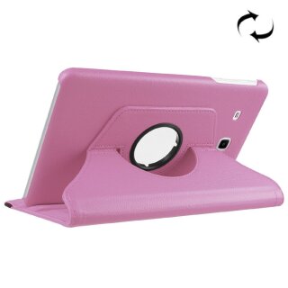Tablet Tasche für Samsung Galaxy Tab E 9.6 Leder Schutz Hülle 360 ° Case Pink