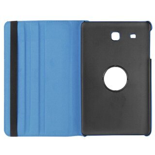 Tablet Tasche fr Samsung Galaxy Tab E 9.6 Leder Schutz Hlle 360  Case Trkis