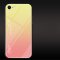 Schutzhülle für iPhone 8 Gardient Glashülle Cover Case Hülle Tasche Bumper Gelb
