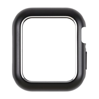 Metallhlle fr Apple Watch 4 & 5 44mm Case Cover Magnetisch Bumper Tasche Schwarz