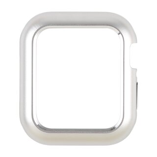 Metallhlle fr Apple Watch 4 & 5 40mm Case Cover Magnetisch Bumper Tasche Silber