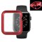 Metallhülle für Apple Watch 1/ 2/ 3 38 mm Case Cover Magnetisch Bumper Tasche Rot