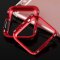 Metallhülle für Apple Watch 1/ 2/ 3 38 mm Case Cover Magnetisch Bumper Tasche Rot