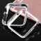 Metallhülle für Apple Watch 1/ 2/ 3 38 mm Case Cover Magnetisch Bumper Tasche Silber