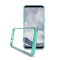 Handytasche für Samsung Galaxy S9 Case Schutz Hülle Cover Transparent Grün
