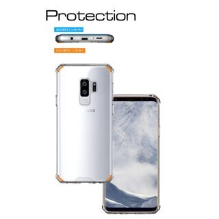 Handytasche fr Samsung Galaxy S9 Case Schutz Hlle Cover Transparent