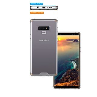 Handy Tasche für Samsung Galaxy Note 9 Case Schutz Hülle Cover Tranparent