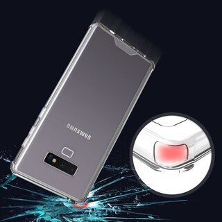 Handy Tasche für Samsung Galaxy Note 9 Case Schutz Hülle Cover Tranparent