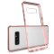 Handy Tasche für Samsung Galaxy Note 8 Case Schutz Hülle Cover Transparent Pink