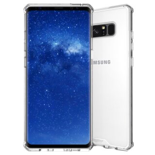 Handy Tasche für Samsung Galaxy Note 8 Case Schutz Hülle Cover Transparent