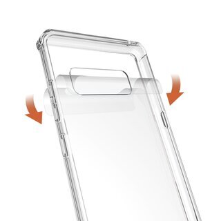 Handy Tasche fr Samsung Galaxy Note 8 Case Schutz Hlle Cover Transparent