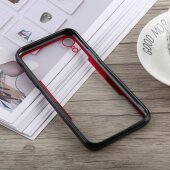 Schutzhülle für iPhone XR Cover Case Panzer Hülle Tasche Rot Schwarz