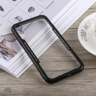 Schutzhülle für iPhone XR Cover Case Panzer Hülle Tasche Schwarz